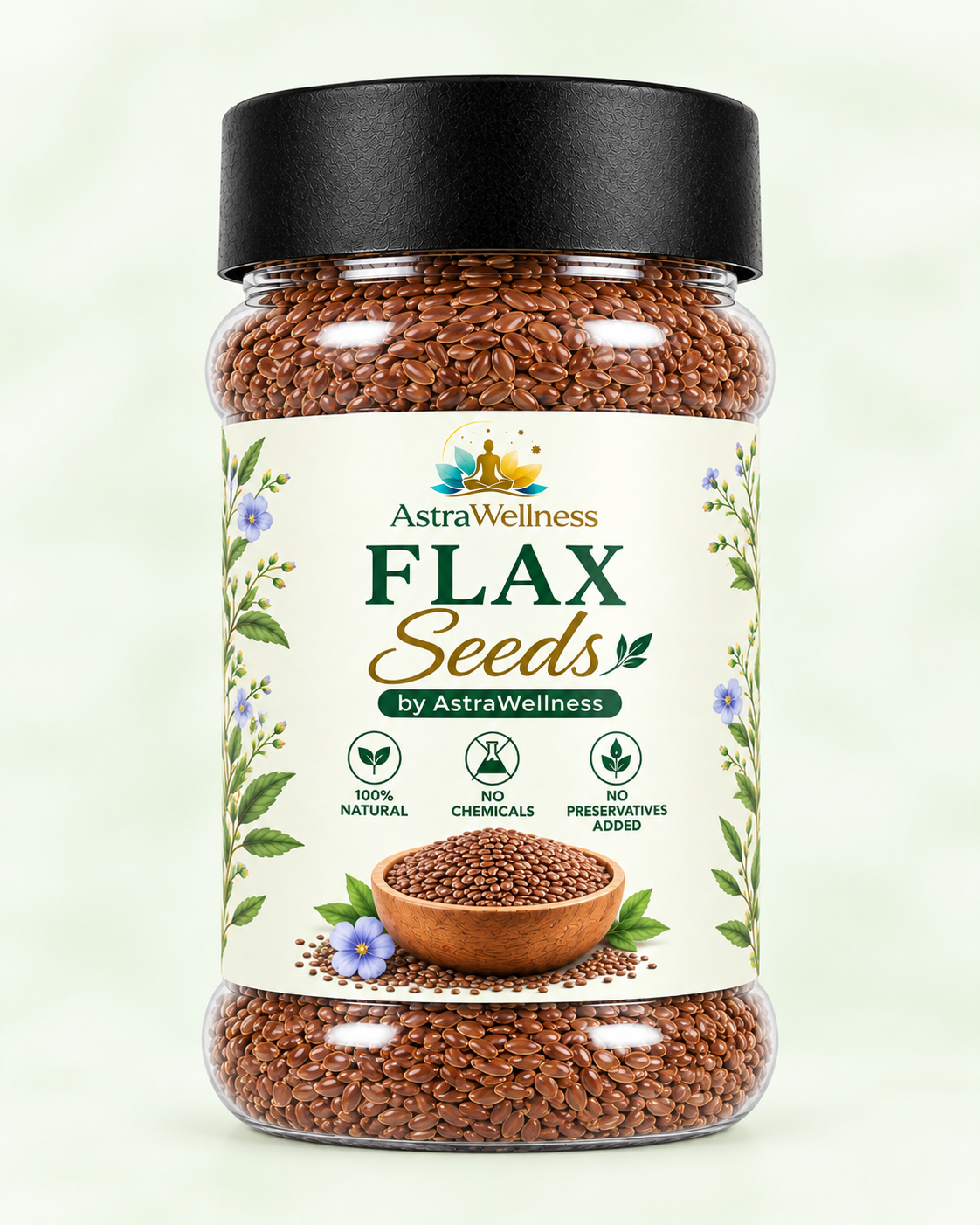 Flax Seeds - 250 g - Astrawelllness